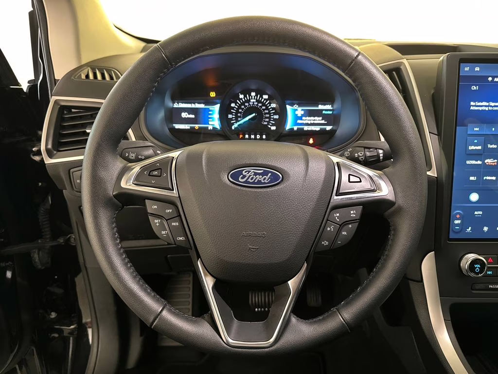 2024 Agate Black Metallic Ford Edge SEL AWD SUV