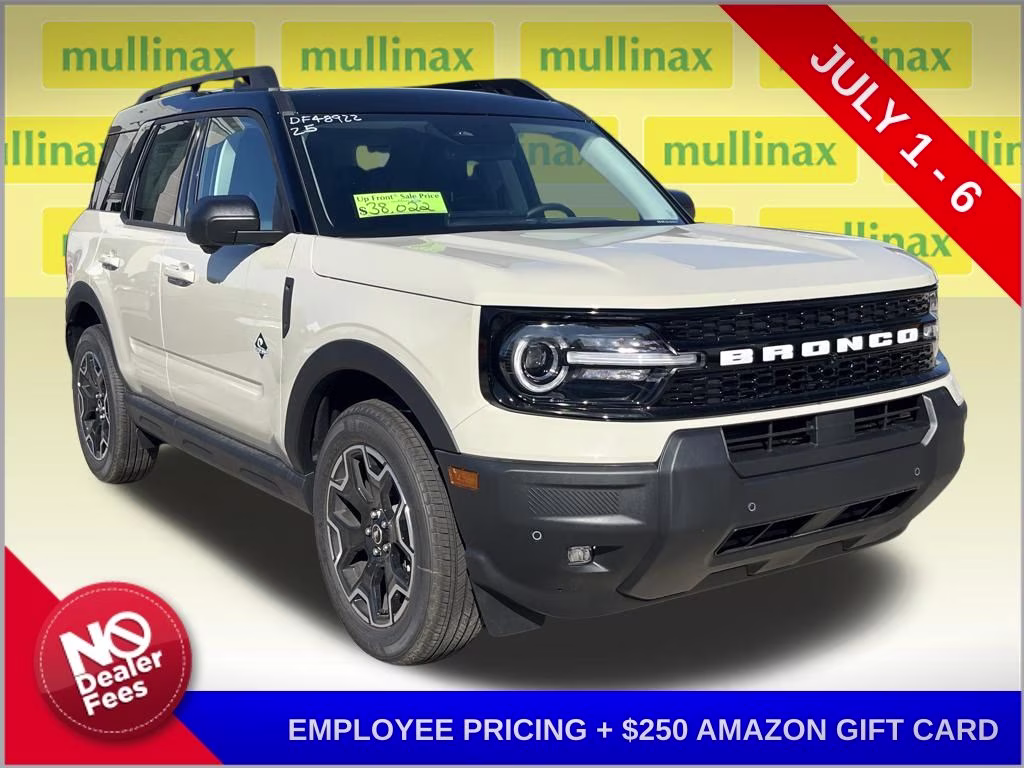 2025 Desert Sand Ford Bronco Sport Outer Banks 4X4 SUV