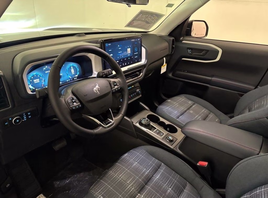 2025 Azure Gray Metallic Tri-Coat Ford Bronco Sport Heritage 4X4 SUV