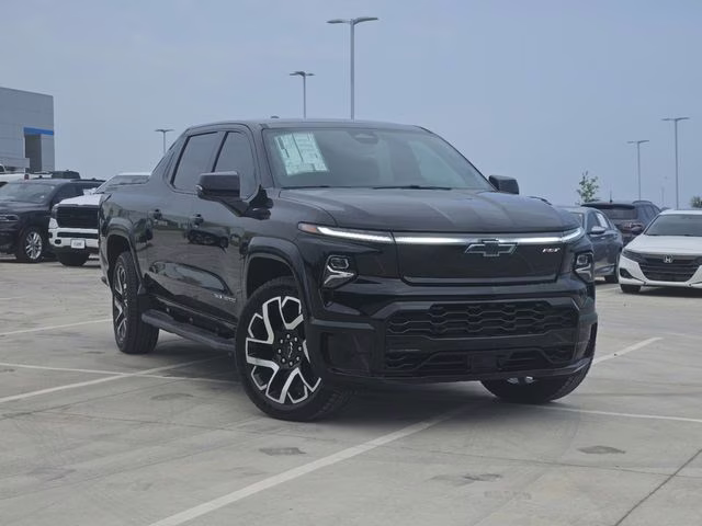 2024 Black Chevrolet Silverado EV RST 4X4 Truck