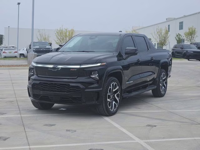 2024 Black Chevrolet Silverado EV RST 4X4 Truck