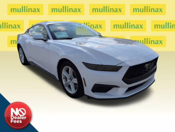 2026 Oxford White Ford Mustang EcoBoost RWD Coupe