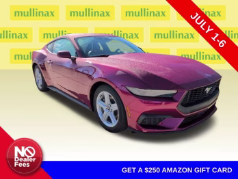 2026 Magenta Ford Mustang EcoBoost Premium RWD Coupe