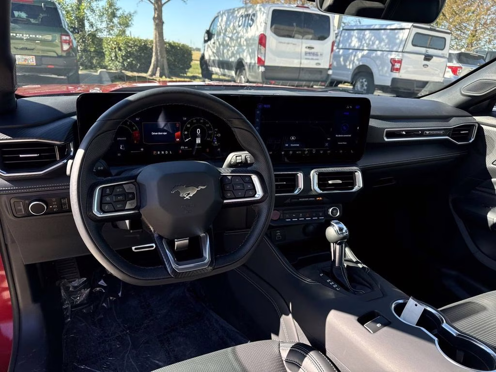 2024 Red Metallic Ford Mustang EcoBoost Premium RWD Coupe