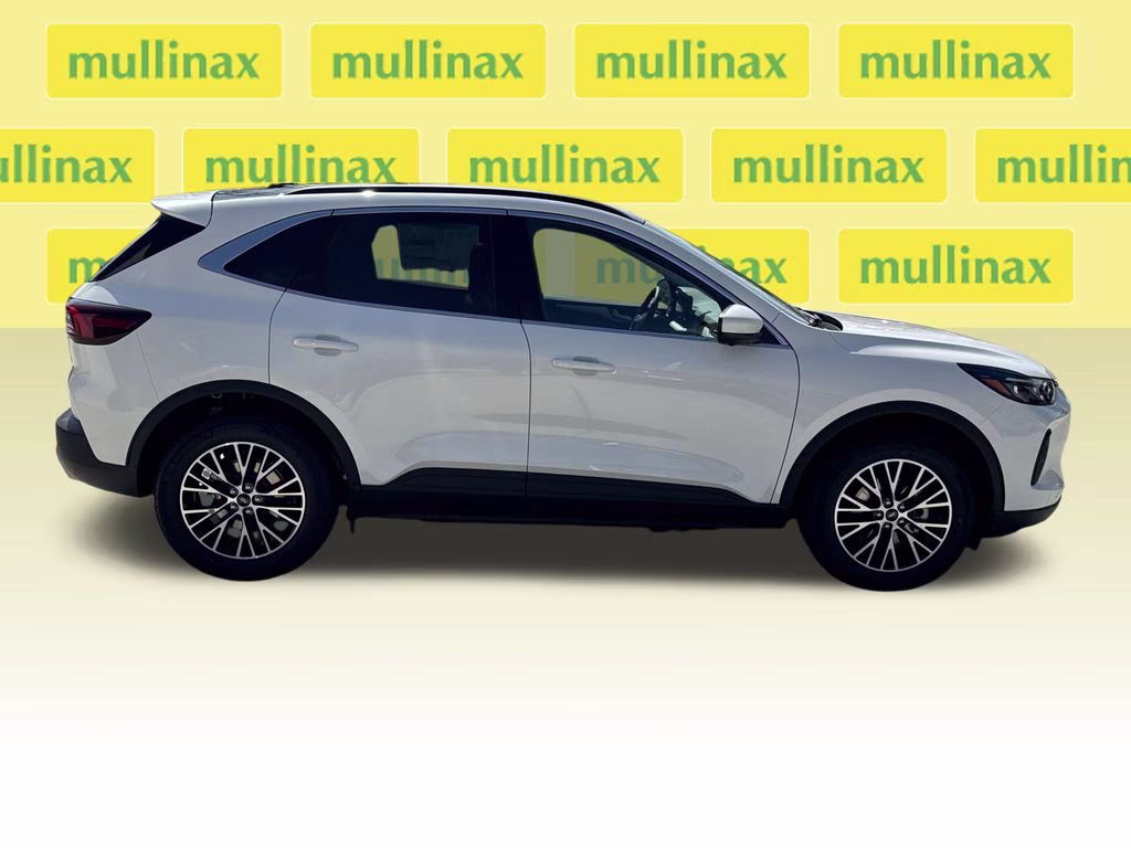 2025 White Metallic Ford Escape Plug-In Hybrid Base FWD SUV