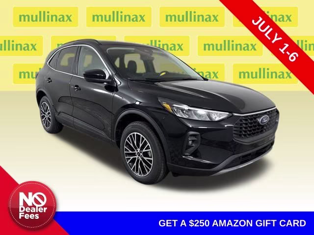 2025 Black Metallic Ford Escape Plug-In Hybrid Base FWD SUV