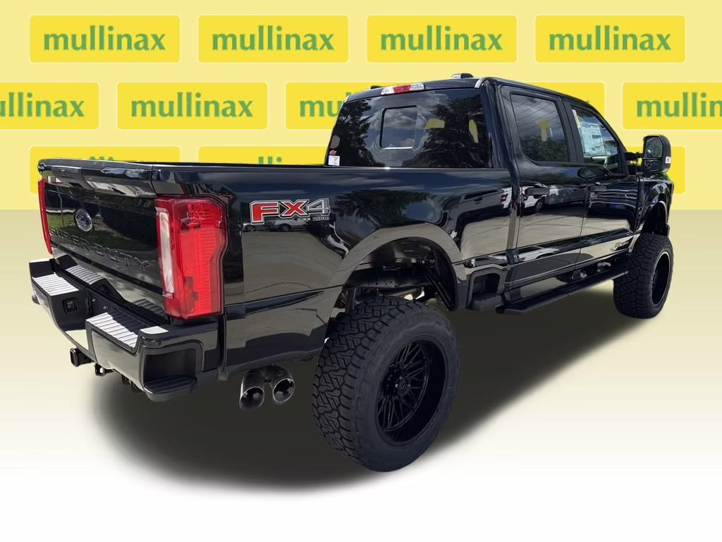2026 Agate Black Metallic Ford Super Duty F-250 SRW STX FX4 DSI LIFTED & RIMS 4X4 Truck