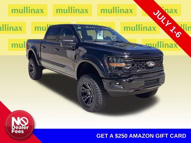 2024 Agate Black Metallic Ford F-150 XLT BLACKWIDOW 4X4 Truck