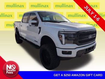 2025 White Metallic Ford F-150 Lariat 4X4 Truck