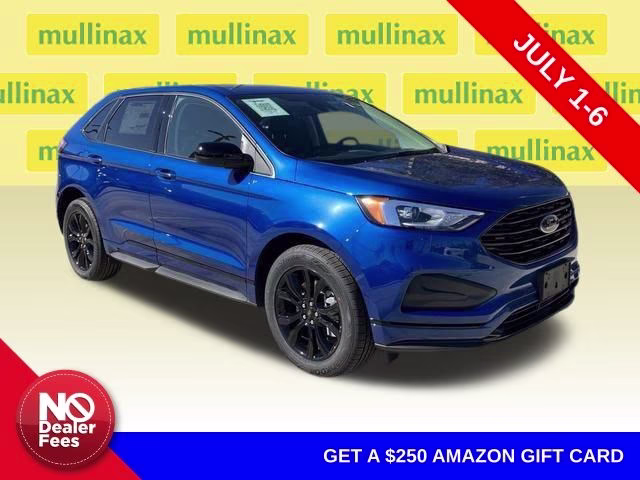 2024 Atlas Blue Metallic Ford Edge SE AWD SUV