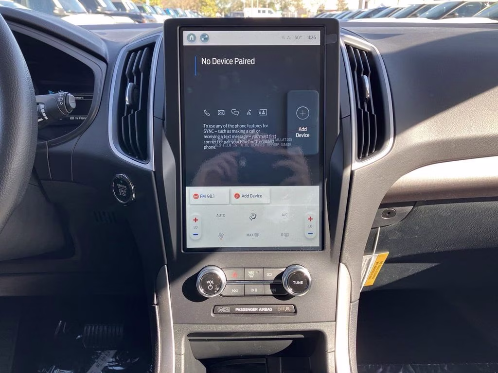 2024 Stone Blue Metallic Ford Edge SE AWD SUV