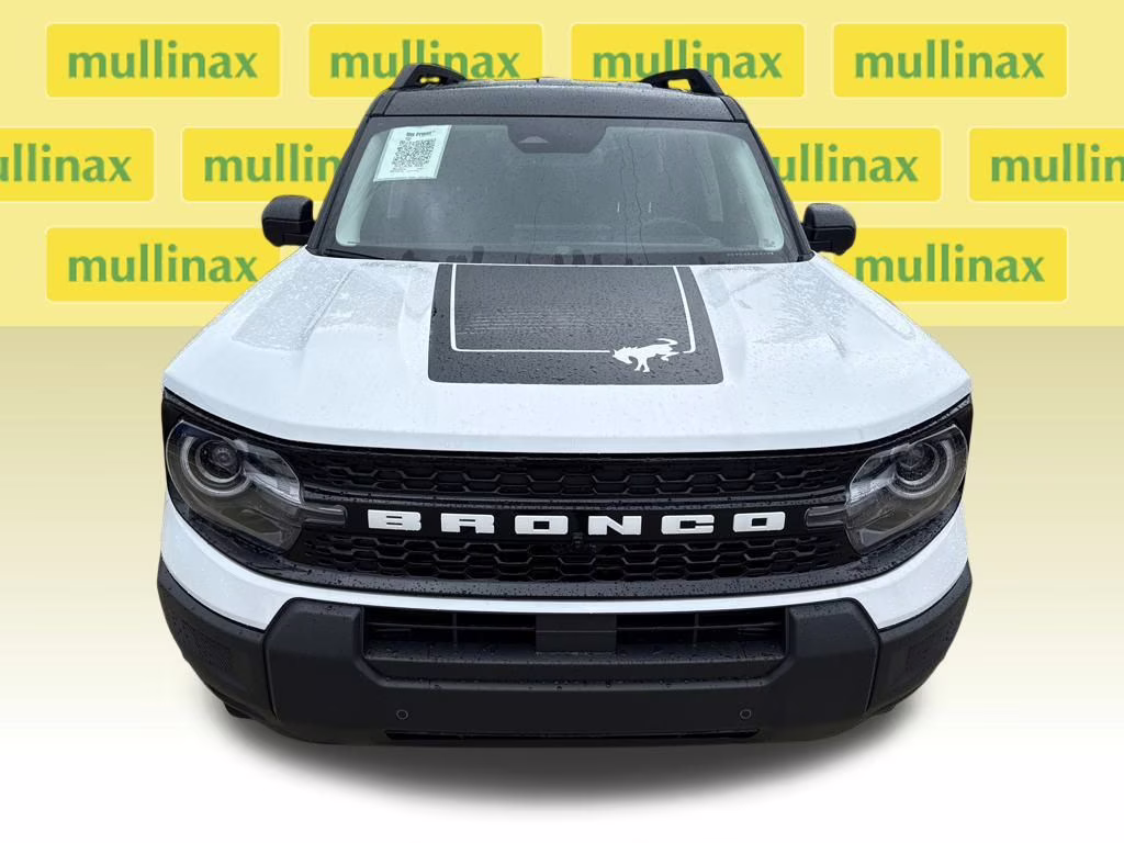 2025 Oxford White Ford Bronco Sport Outer Banks 4X4 SUV
