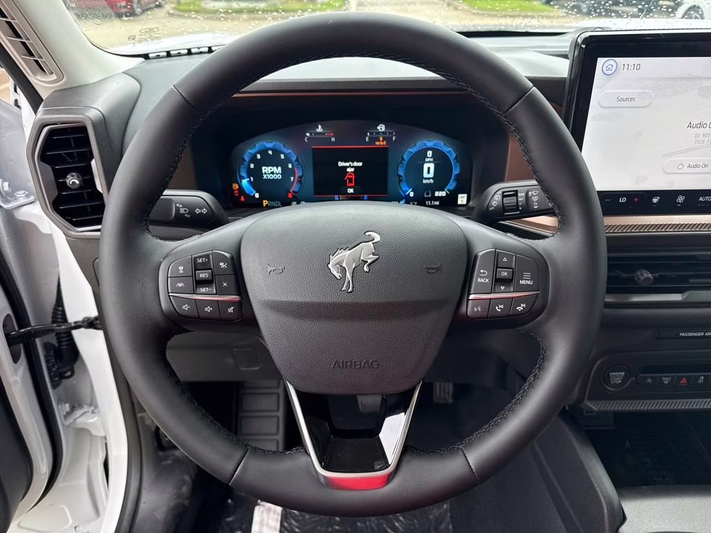 2025 Oxford White Ford Bronco Sport Outer Banks 4X4 SUV