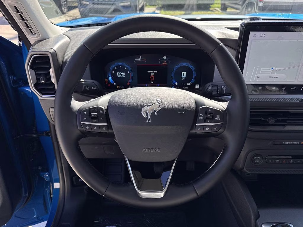 2025 Blue Metallic Ford Bronco Sport Outer Banks 4X4 SUV