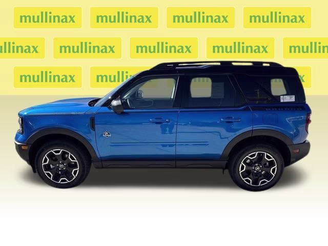 2025 Blue Metallic Ford Bronco Sport Outer Banks 4X4 SUV