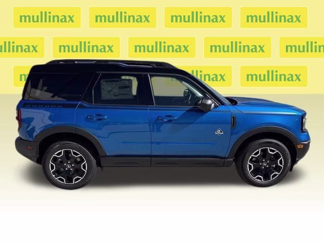 2025 Blue Metallic Ford Bronco Sport Outer Banks 4X4 SUV