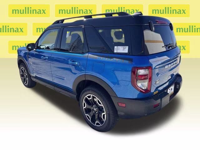 2025 Blue Metallic Ford Bronco Sport Outer Banks 4X4 SUV