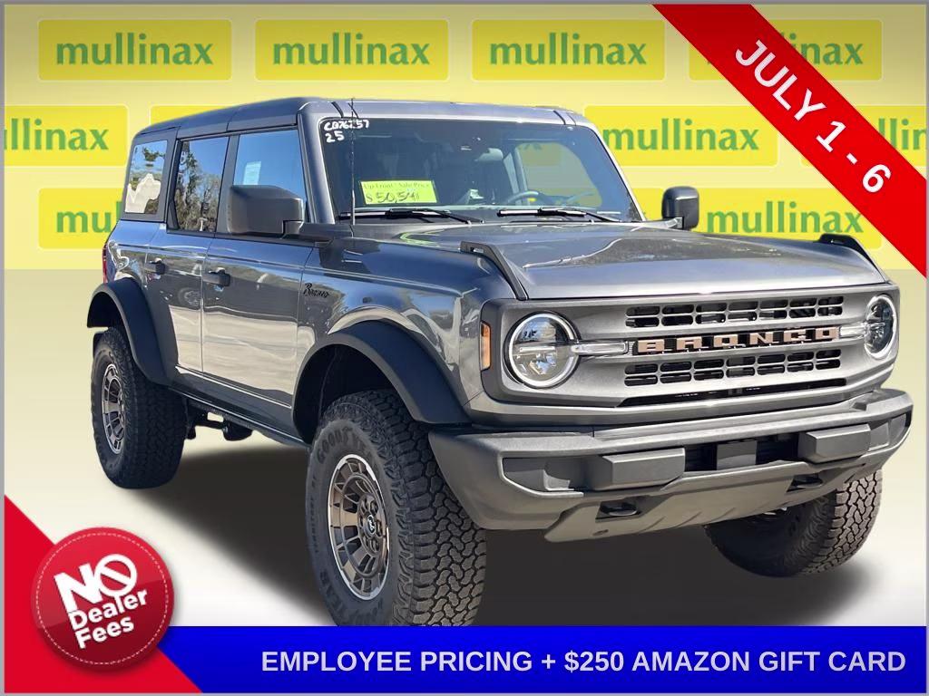 2025 Carbonized Gray Metallic Ford Bronco Big Bend 4X4 SUV