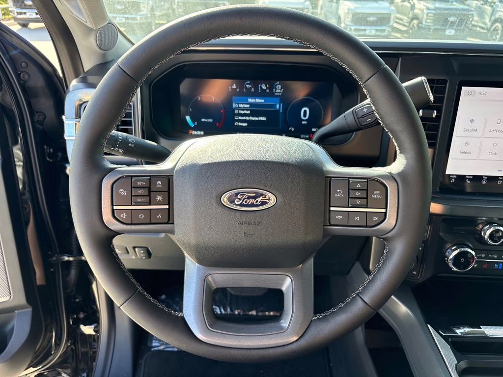2025 Black Metallic Ford Super Duty F-250 SRW Lariat 4X4 Truck