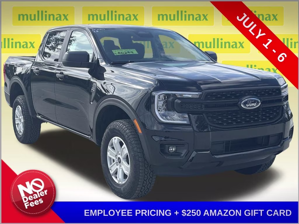 2025 Shadow Black Ford Ranger XL RWD Truck