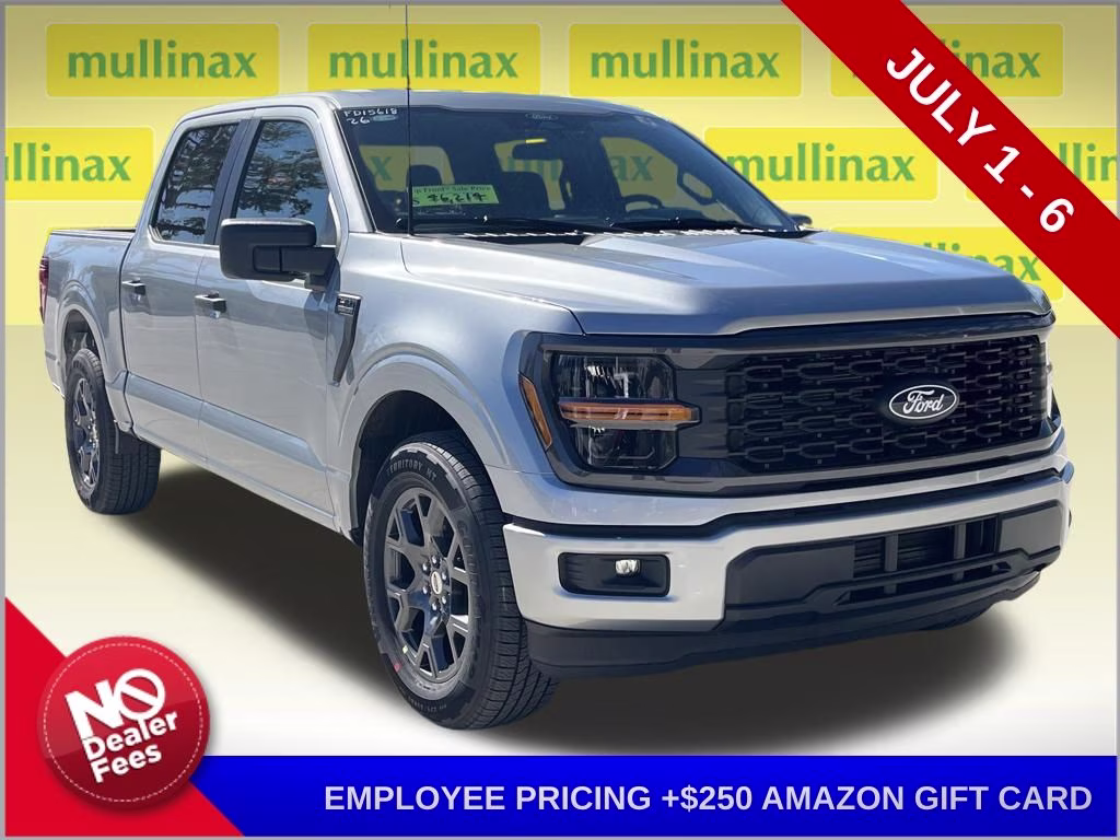 2026 Silver Metallic Ford F-150 STX RWD Truck