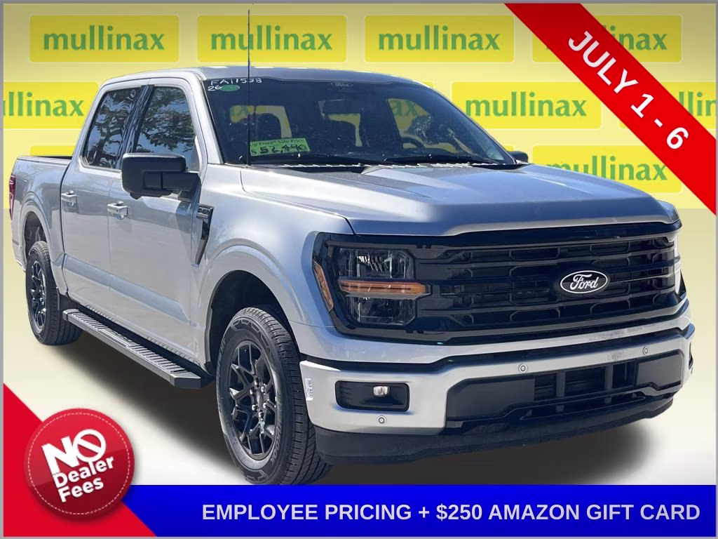 2026 Iconic Silver Metallic Ford F-150 XLT RWD Truck