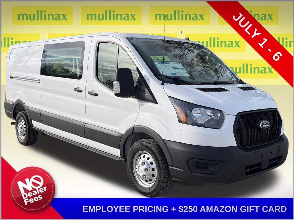2025 Oxford White Ford Transit-150 Base AWD Van
