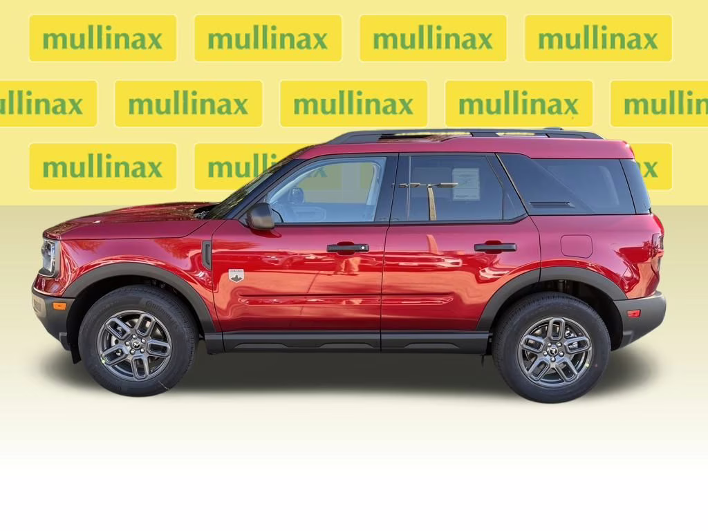 2025 Ruby Red Metallic Tinted Clearcoat Ford Bronco Sport Big Bend 4X4 SUV