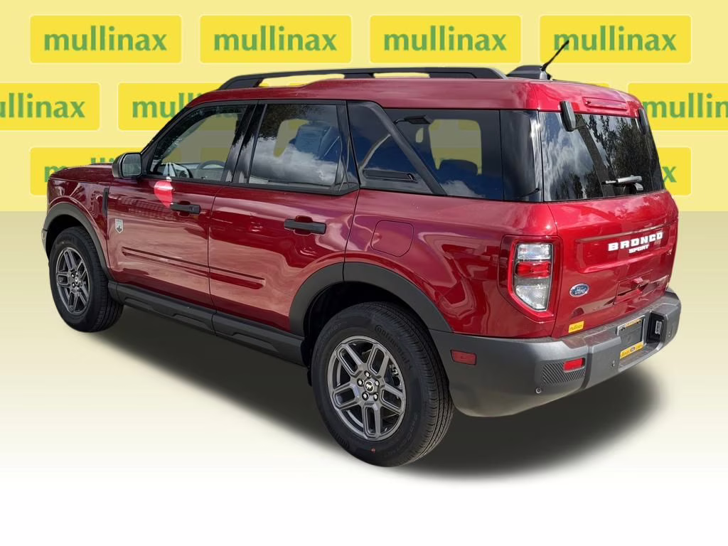 2025 Ruby Red Metallic Tinted Clearcoat Ford Bronco Sport Big Bend 4X4 SUV