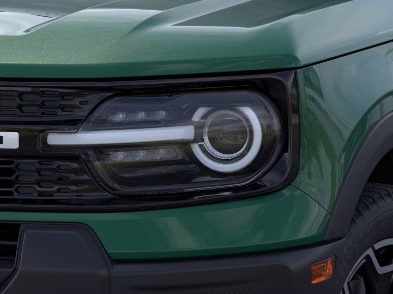 2025 Green Metallic Ford Bronco Sport Outer Banks 4X4 SUV
