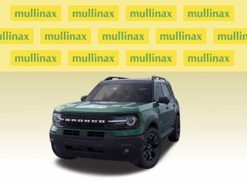 2025 Green Metallic Ford Bronco Sport Outer Banks 4X4 SUV