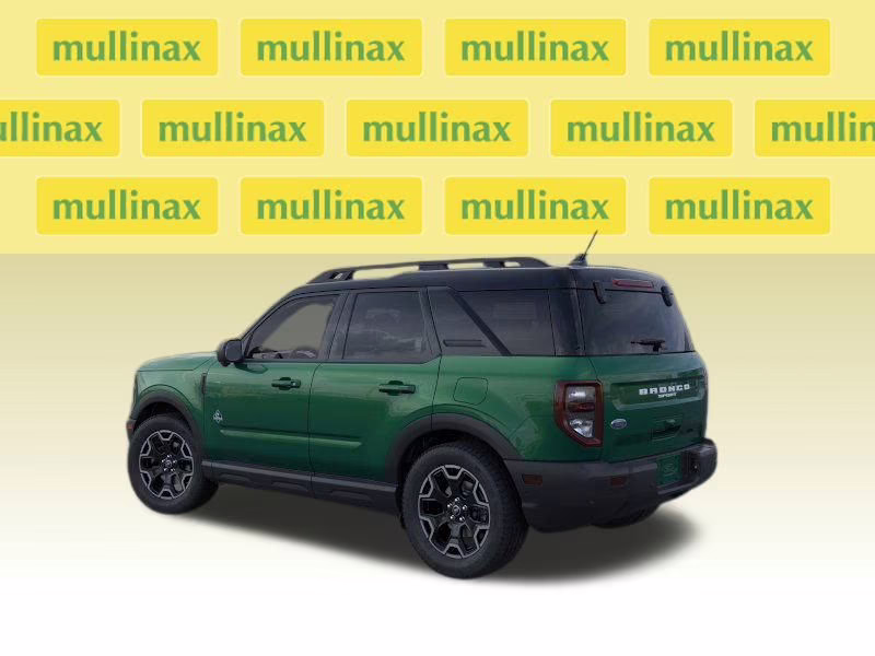 2025 Green Metallic Ford Bronco Sport Outer Banks 4X4 SUV