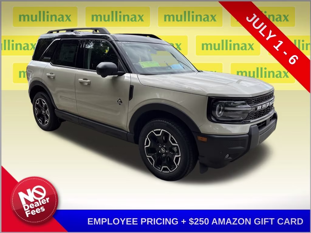 2025 Desert Sand Ford Bronco Sport Outer Banks 4X4 SUV
