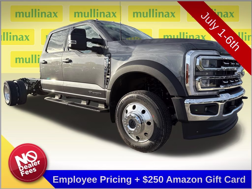 2026 Carbonized Gray Metallic Ford Super Duty F-550 DRW Lariat 4X4 Chassis