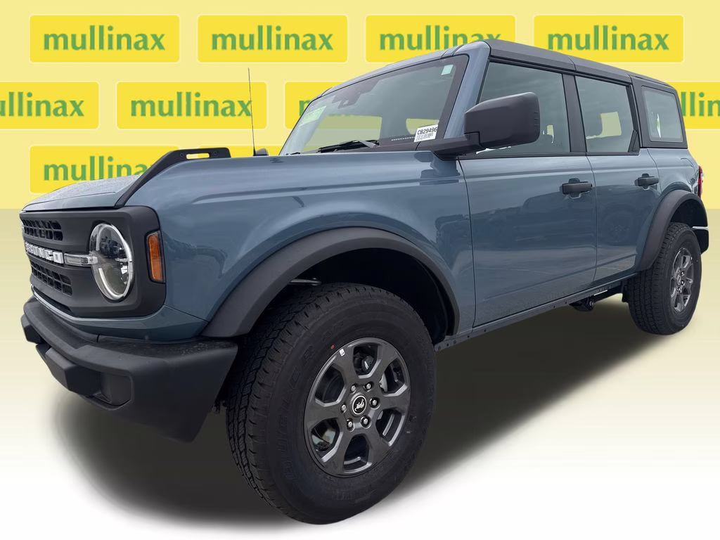 2025 Azure Gray Metallic Tri-Coat Ford Bronco Base 4X4 SUV