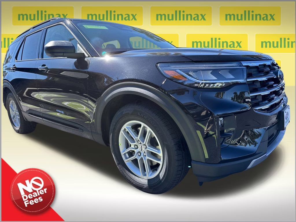 2026 Agate Black Metallic Ford Explorer Active RWD SUV