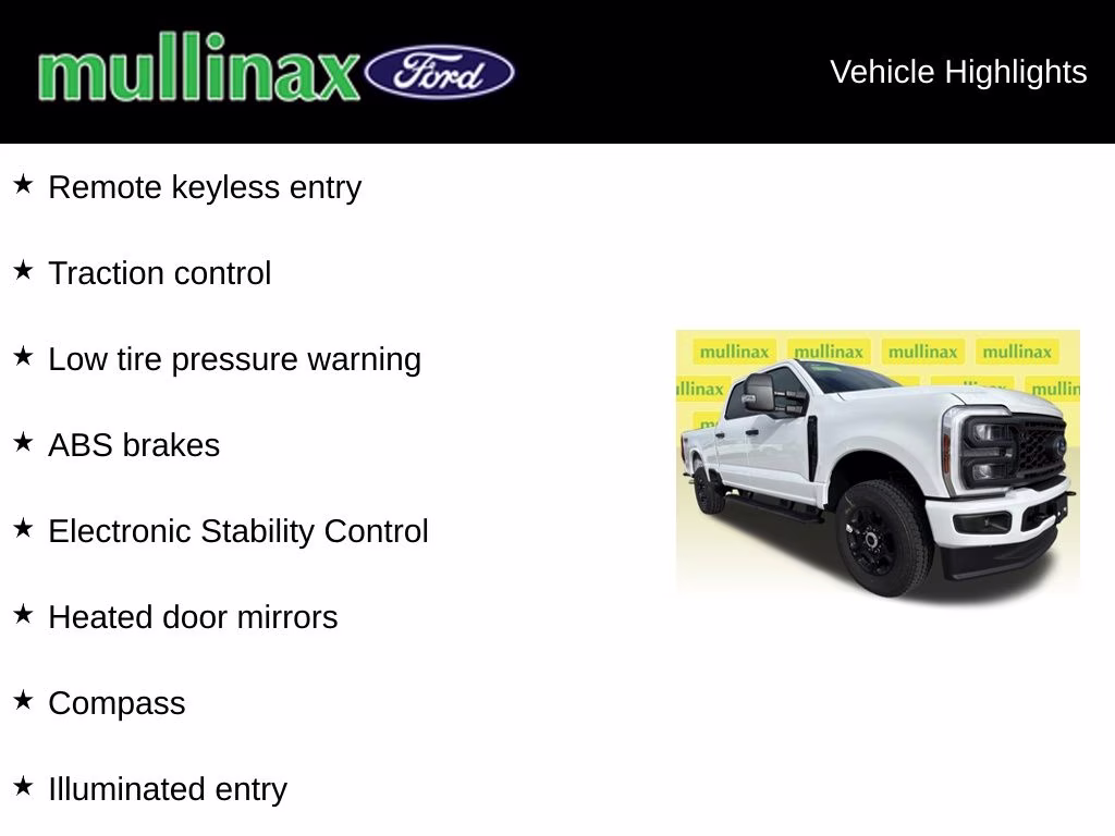 2026 Oxford White Ford Super Duty F-250 SRW STX 4X4 Truck