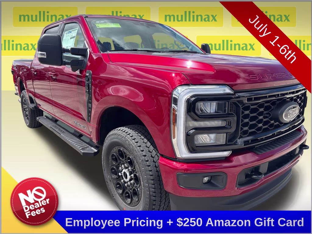 2026 Ruby Red Metallic Tinted Clearcoat Ford Super Duty F-250 SRW XLT 4X4 Truck