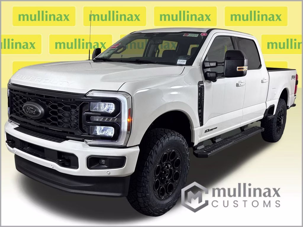 2026 Star White Metallic Tri-Coat Ford Super Duty F-250 SRW Lariat 4X4 Truck