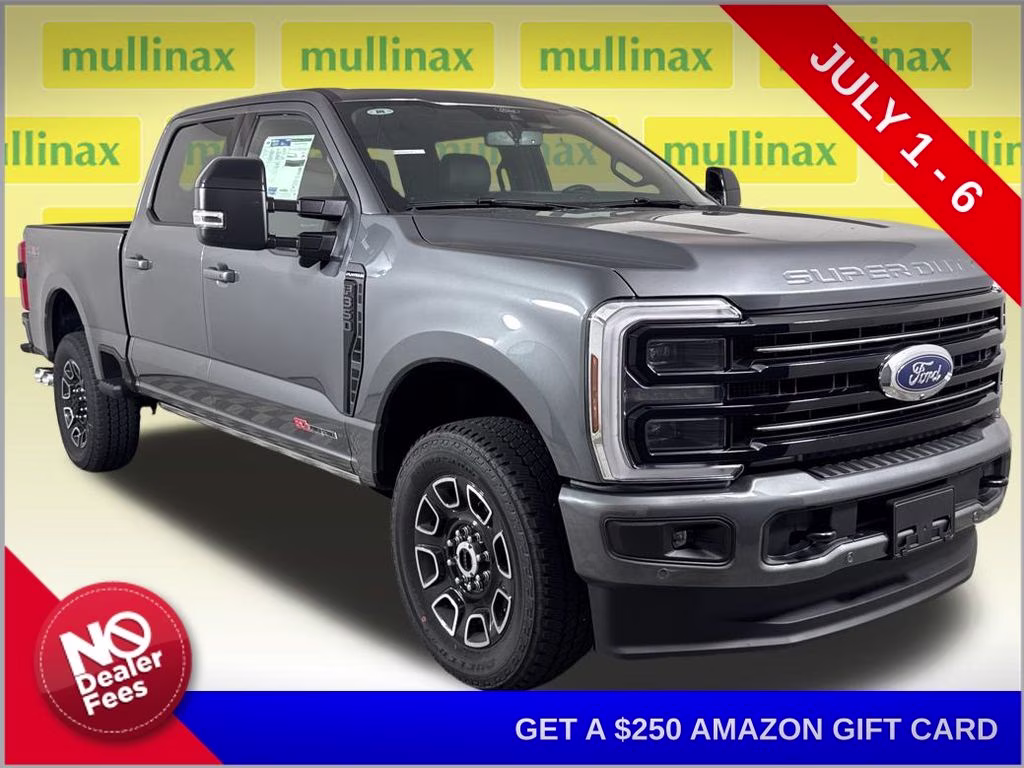 2026 Carbonized Gray Metallic Ford Super Duty F-350 SRW Platinum 4X4 Truck