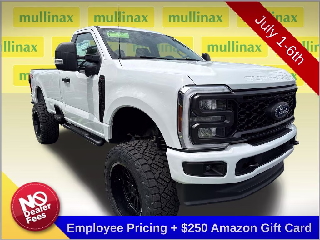 2025 Oxford White Ford Super Duty F-350 SRW STX 4X4 Truck
