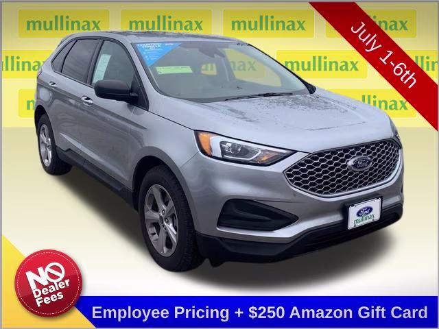 2024 Silver Metallic Ford Edge SE AWD SUV
