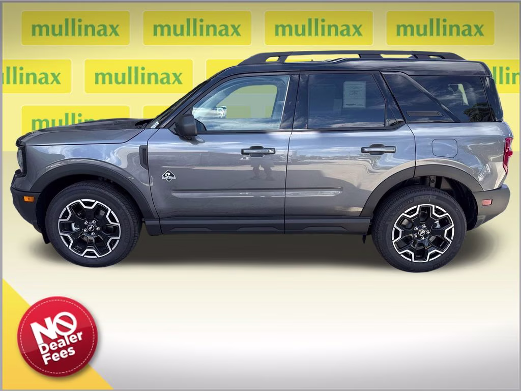 2025 Carbonized Gray Metallic Ford Bronco Sport Outer Banks 4X4 SUV