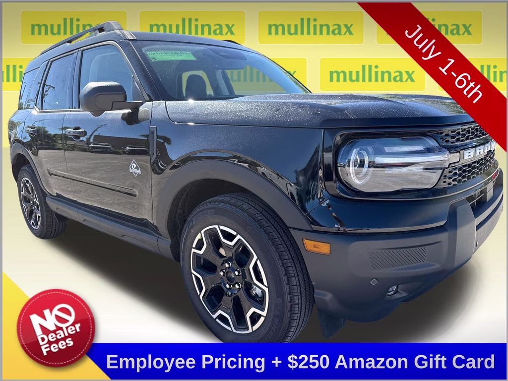 2025 Shadow Black Ford Bronco Sport Outer Banks 4X4 SUV