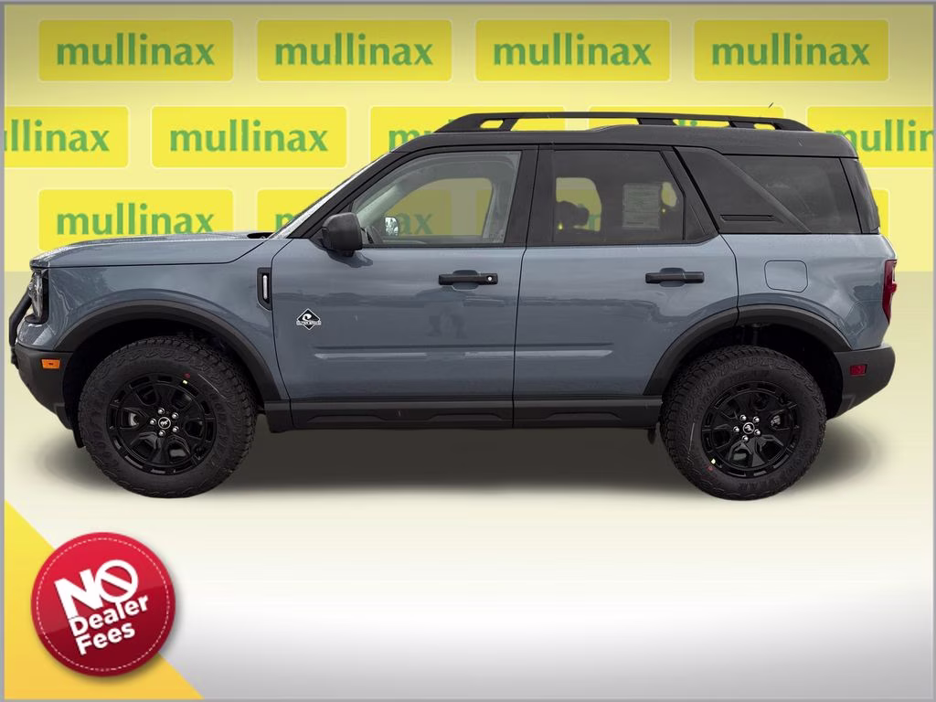 2025 Azure Gray Metallic Tri-Coat Ford Bronco Sport Outer Banks 4X4 SUV