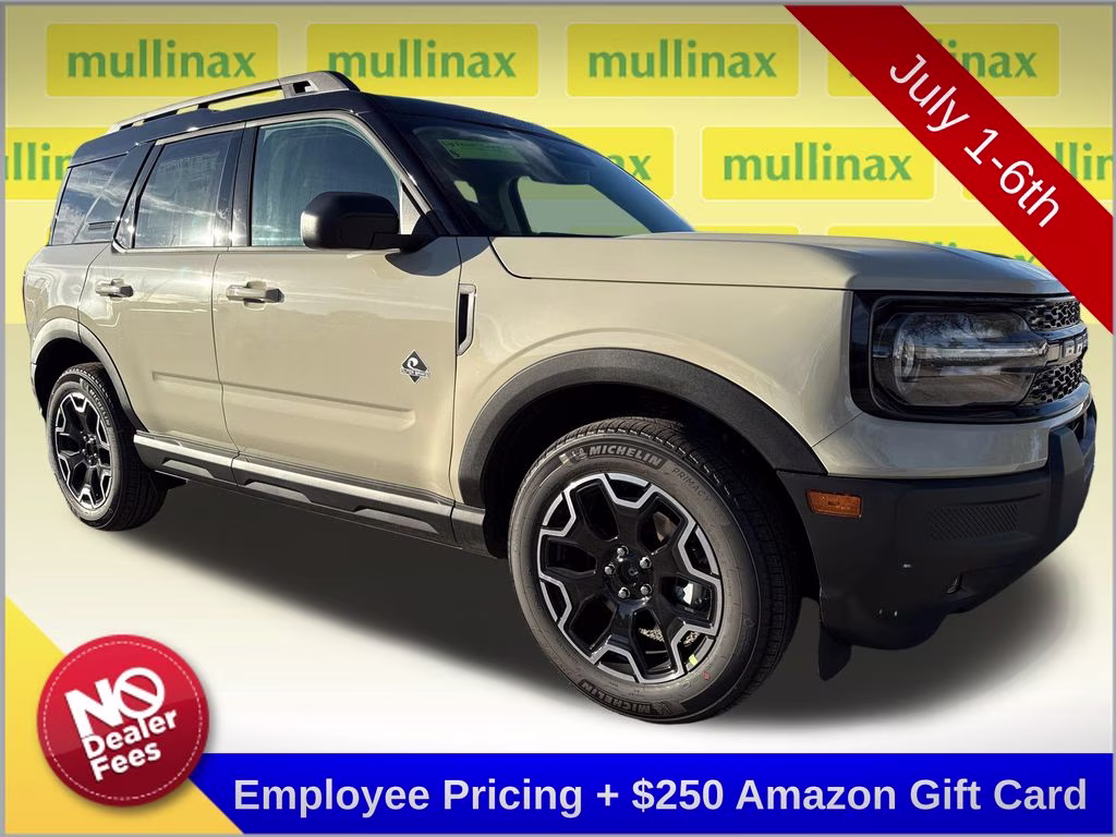 2025 Desert Sand Ford Bronco Sport Outer Banks 4X4 SUV