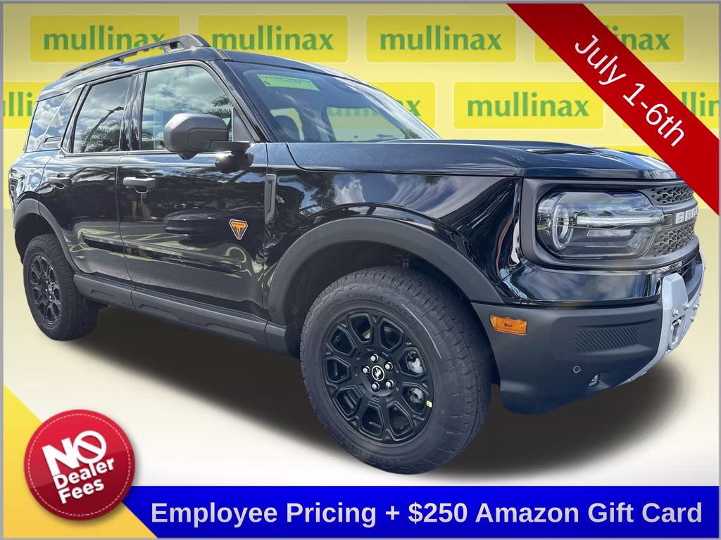 2025 Shadow Black Ford Bronco Sport Badlands 4X4 SUV