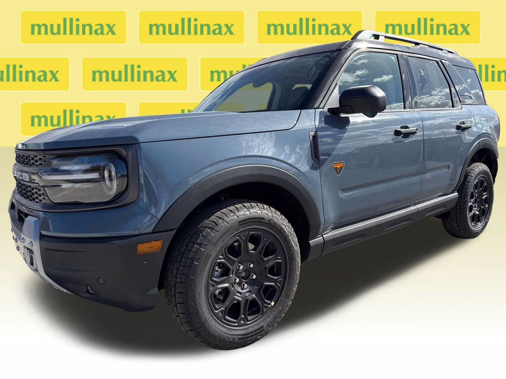 2026 Azure Gray Metallic Tri-Coat Ford Bronco Sport Badlands 4X4 SUV