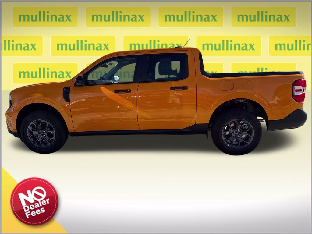 2026 Orange Fury Metallic Tri-Coat Ford Maverick XLT FWD Truck