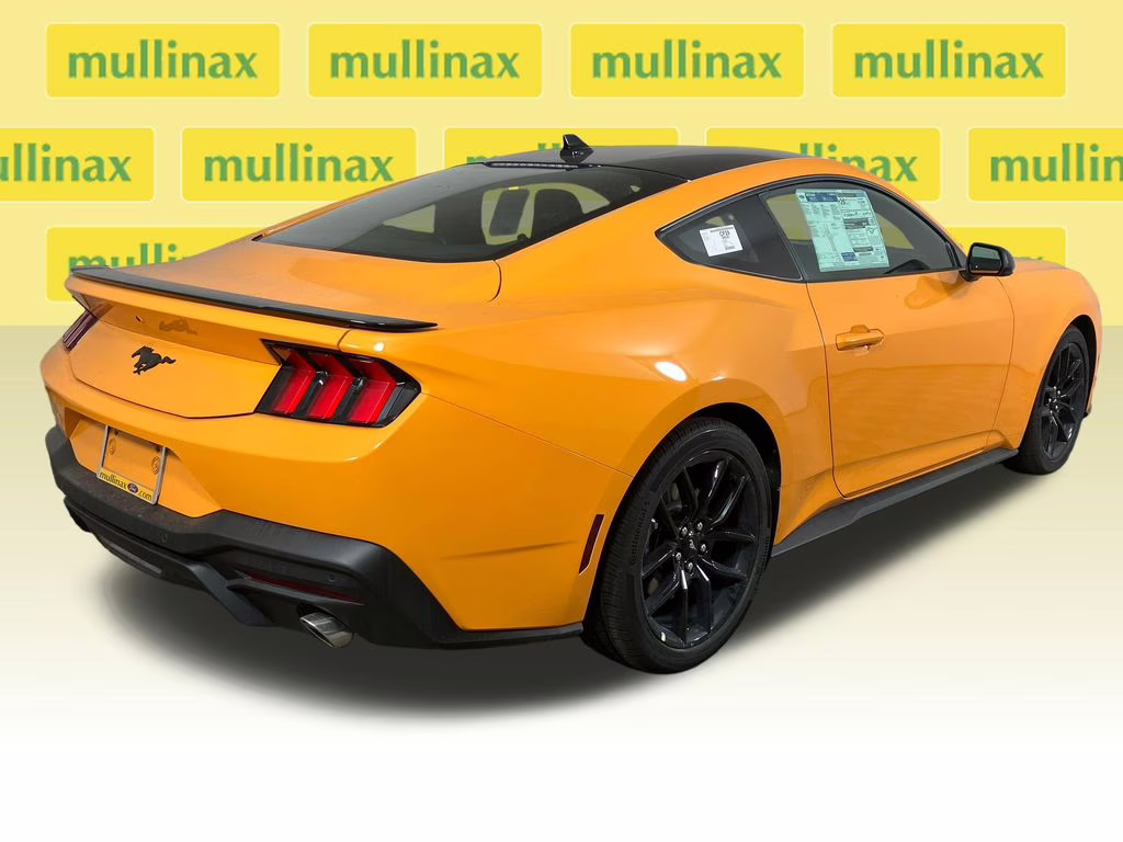 2026 Orange Ford Mustang EcoBoost RWD Coupe